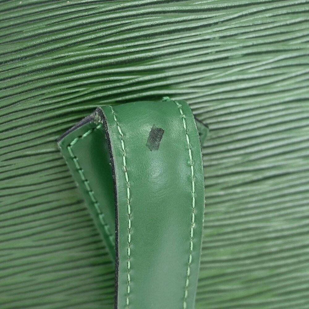 BUYIT/ Louis Vuitton Green Epi Lussac Shoulder Bag M52284 VI0945 NQ05728 - Picture 8 of 16